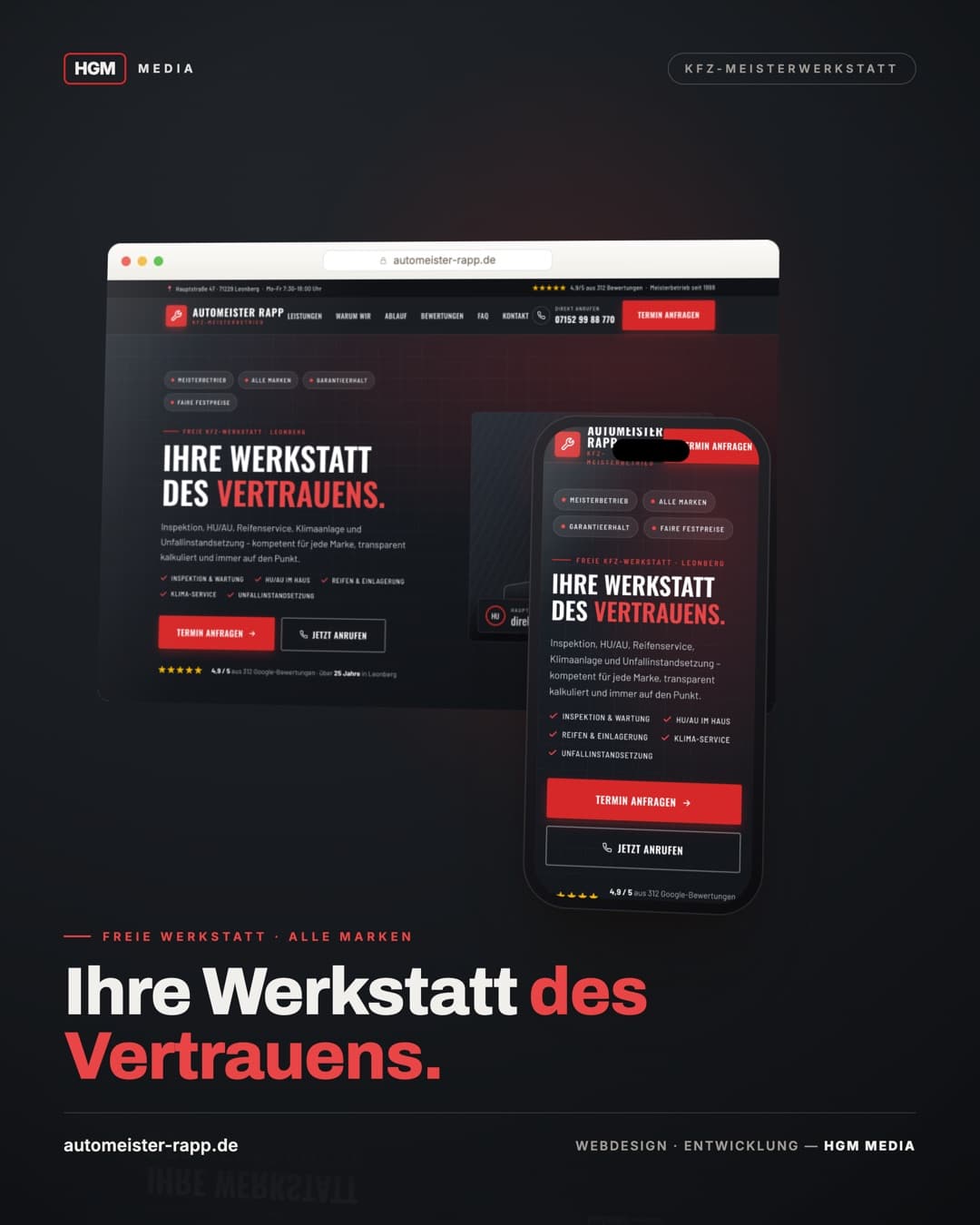 Automeister Rapp — Ihre Werkstatt des Vertrauens.