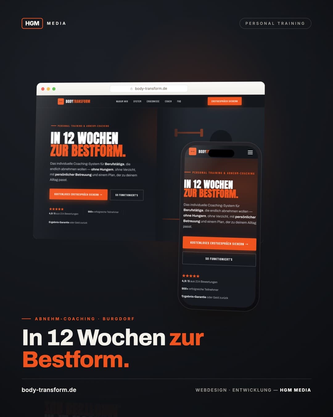Body Transform — In 12 Wochen zur Bestform.