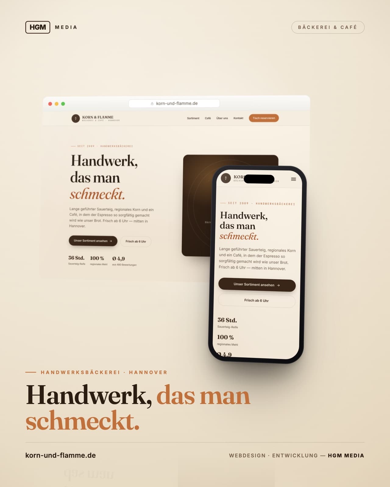 Korn & Flamme — Handwerk, das man schmeckt.